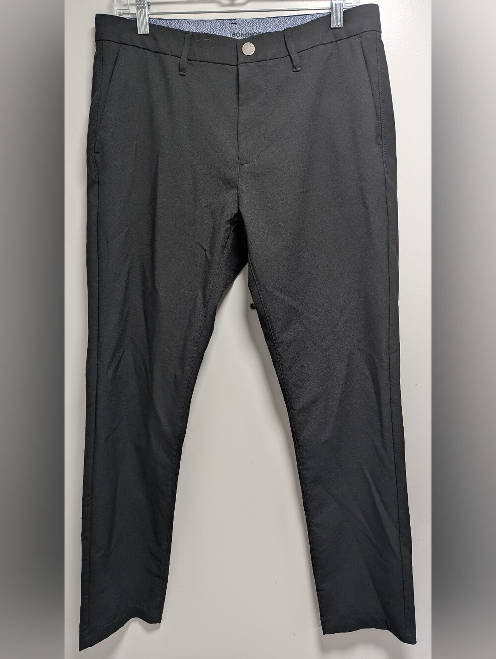 Bonobos Performance Link Pants - Slim Taper Fit - 31" x 30" - Jet Black